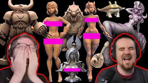 Kickstarter Miniatures 57 - Tom and Ben