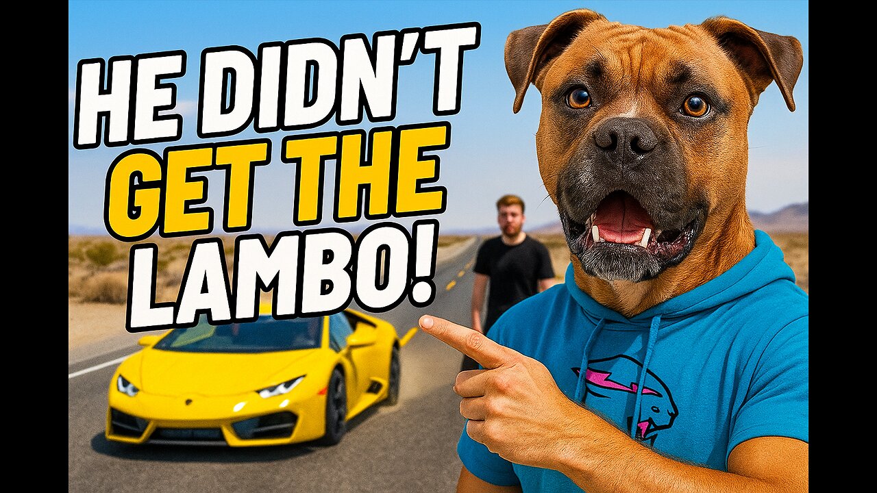 MrBeast Went Too Far 😜 Goes FULL PSYCHO MODE in Lambo Giveaway #comedyvideos