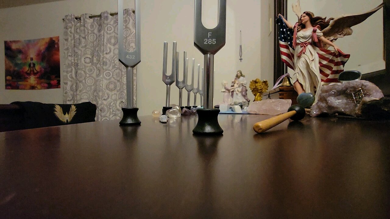 432hz + 285hz Healing Frequencies 3 6 9 Tesla Tech Solfeggio