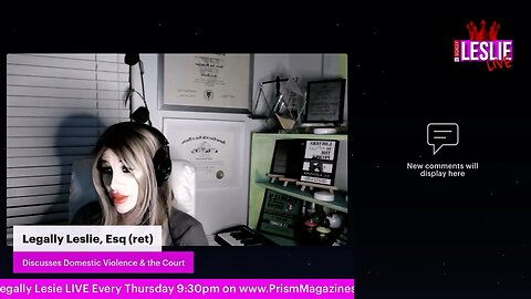 LIVE on Domestic Violence with Legally Leslie