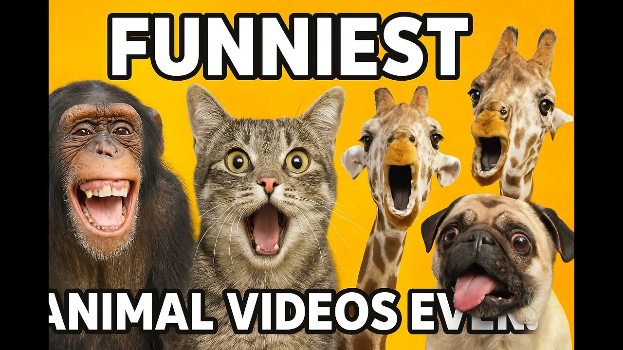 Funniest Animal Videos Ever! 😂 | Part 1 - Try Not to Laugh Challenge
