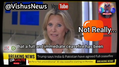 Breaking: Trump Says India & Pakistan Have Agreed Full Ceasefire... (NOT) 🚫 #VishusTv 📺