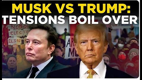 Elon Musk LIVE Tesla CEO Musk Snaps In Front Of Donald Trump Trump Tax Cut Bill White House