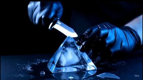 Ice cutting asmr