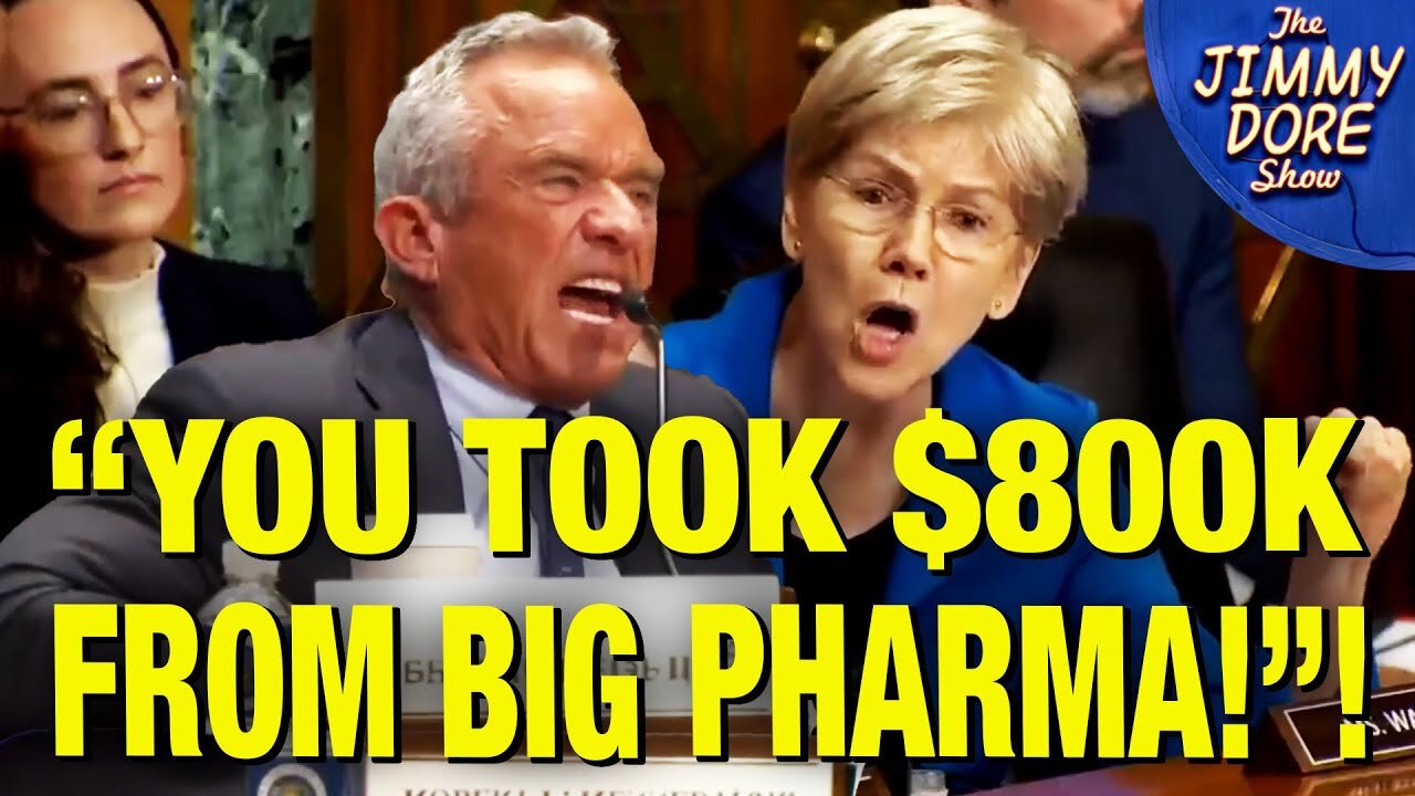 Robert F. Kennedy EXPOSES Liz Warren - Big Pharma Pay Offs To Her Face