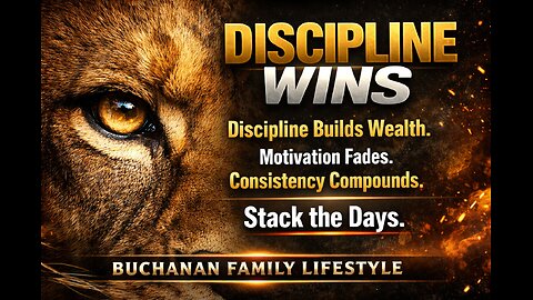 Discipline pays before motivation