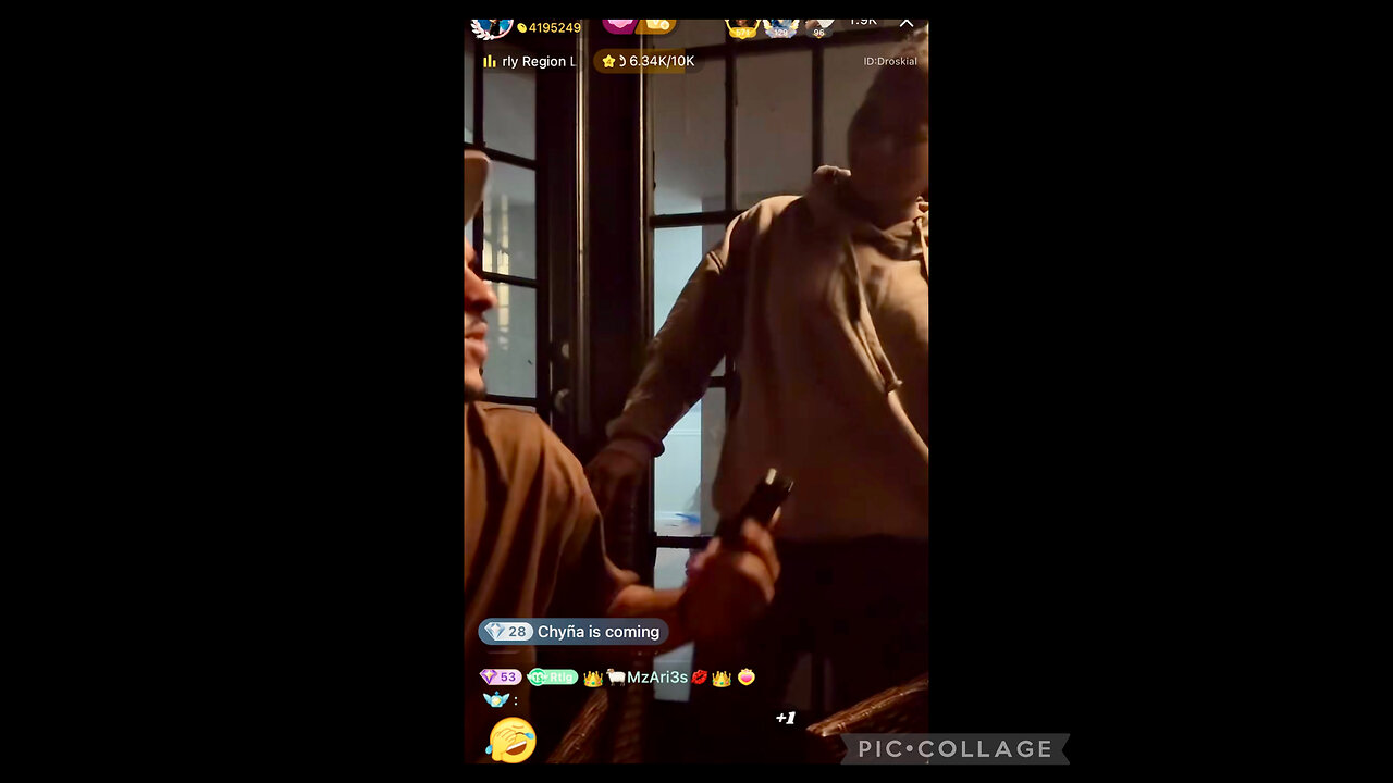 DROSKI BROTHER CRASHES OUT ON 21 BAD BIH! BIGO LIVE