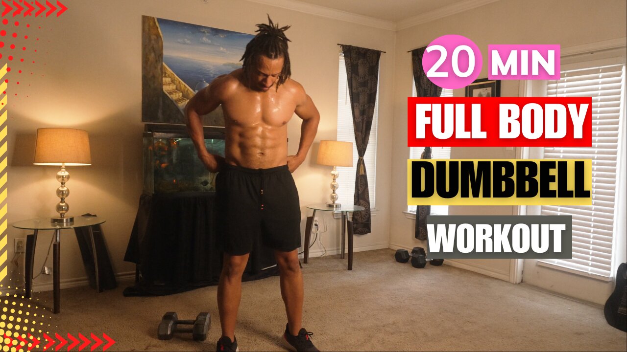 20-Min Full Body Dumbbell Workout 🔥 Burn Fat & Build Muscle FAST!