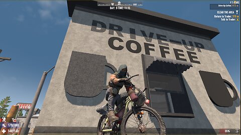 Playing ... 7 Days to Die + Drinking Coffee + Listening to JON Levi...
