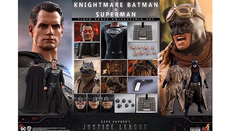 Zack Snyder's Justice League Action Figure Knightmare Batman and Superman 31 cm [by Hot Toys]