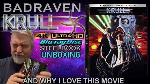 Krull 4K Steelbook Unboxing