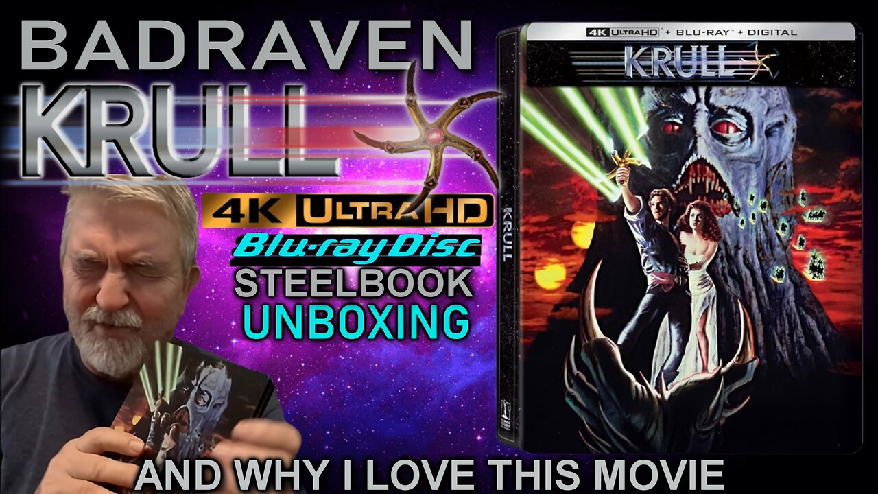 Krull 4K Steelbook Unboxing