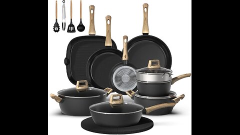 23 Pcs Pots and Pans Set