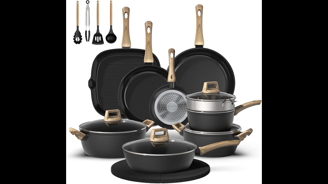 23 Pcs Pots and Pans Set