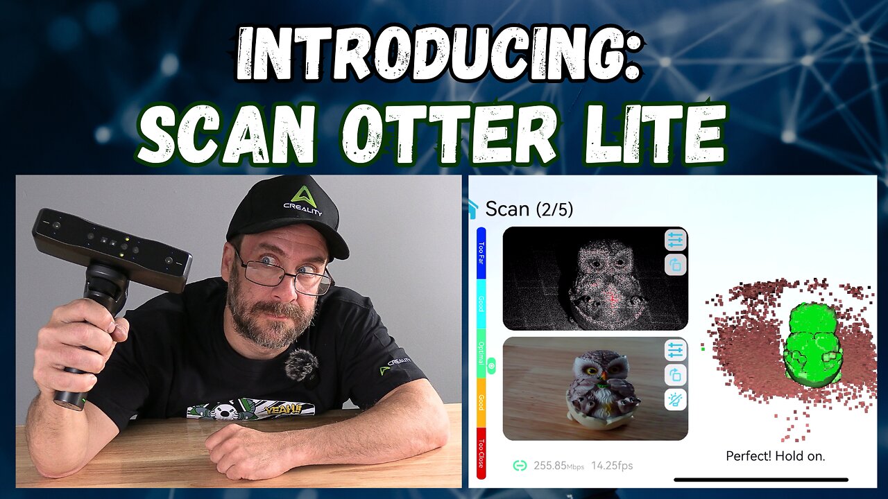 The Creality Scan Otter Lite, has entered the Chat! Wireless 3D Scanning, is HERE
