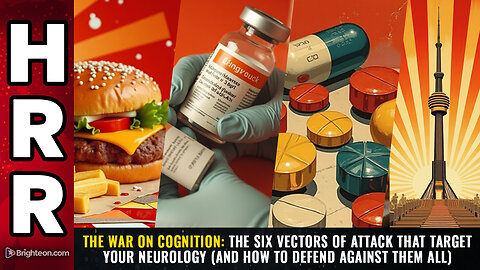 The WAR on COGNITION: The six vectors of attack that target your neurology...