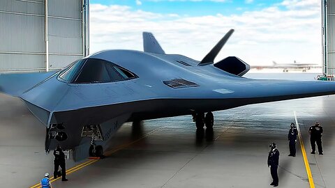 NEW B2 Spirit Stealth BOMBER is a Real BLACK MANTA?!