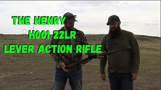Lever Action Rifle Competition!! Henry H001 .22 Long Rifle Lever Action.