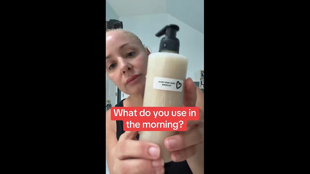 What do you use for your morning skincare ?