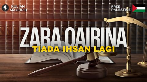 ZARA QAIRINA Tiada Ihsan Lagi | Kuliah Maghrib | Dr. Mohd Rosdi