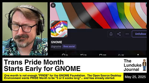 Trans Pride Month Starts Early for GNOME