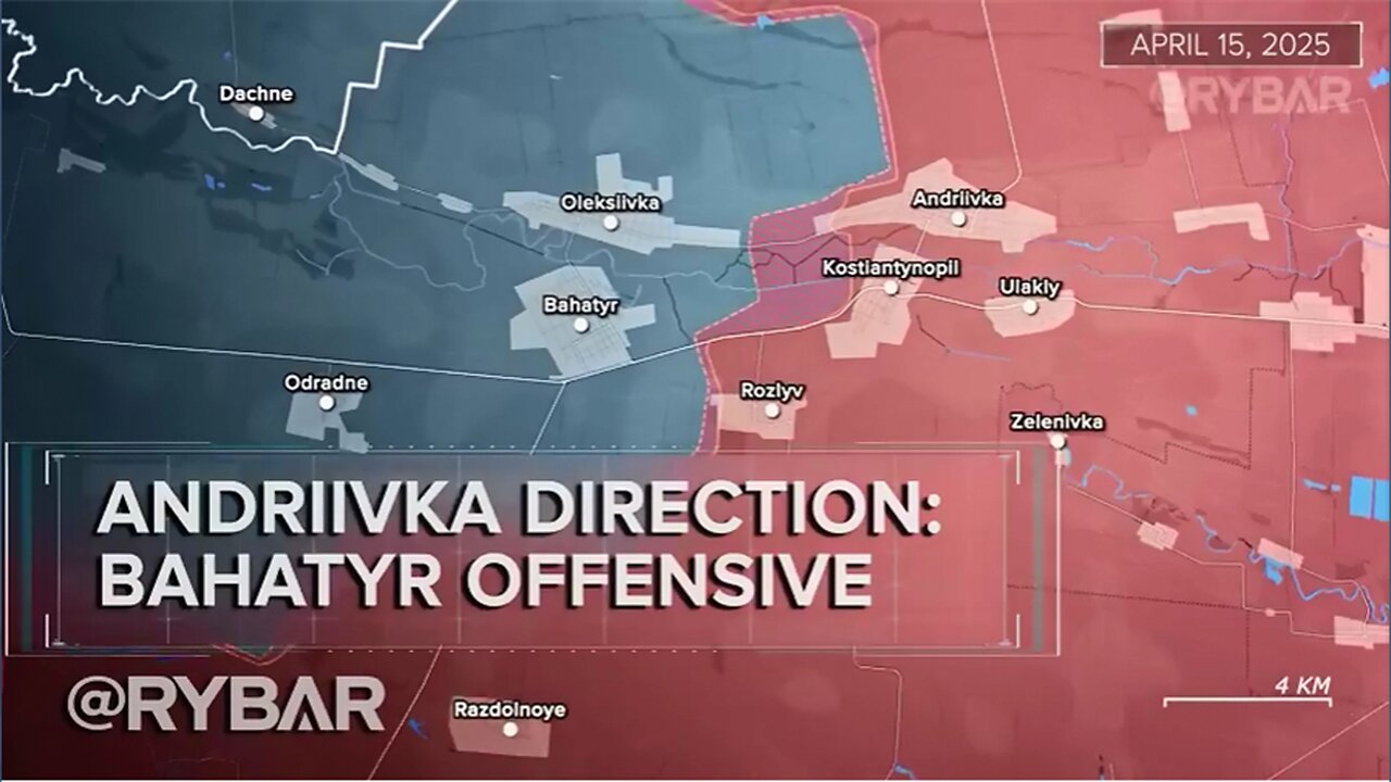 ►🚨▶⚡️🇺🇦⚔️🇷🇺 Rybar’s Analysis: Andriivka Direction | May 07, 2025