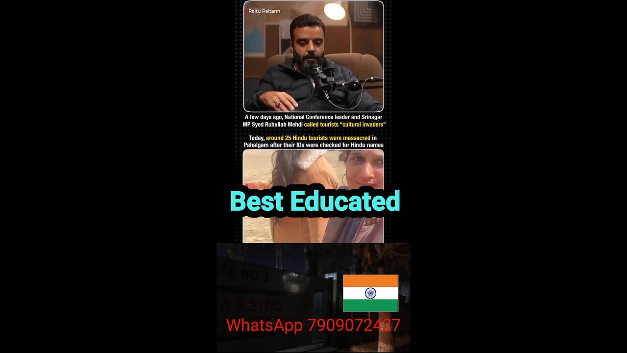 Best Educated leader vs modi #muslim vs #hindu #islam #muslimah #allah #quran #sunnah #hijrah #hijab