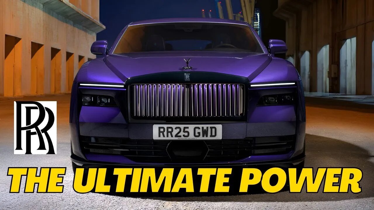 New Rolls-Royce Black Badge Spectre - The Most Powerful RR Ever @AutoMotoc 