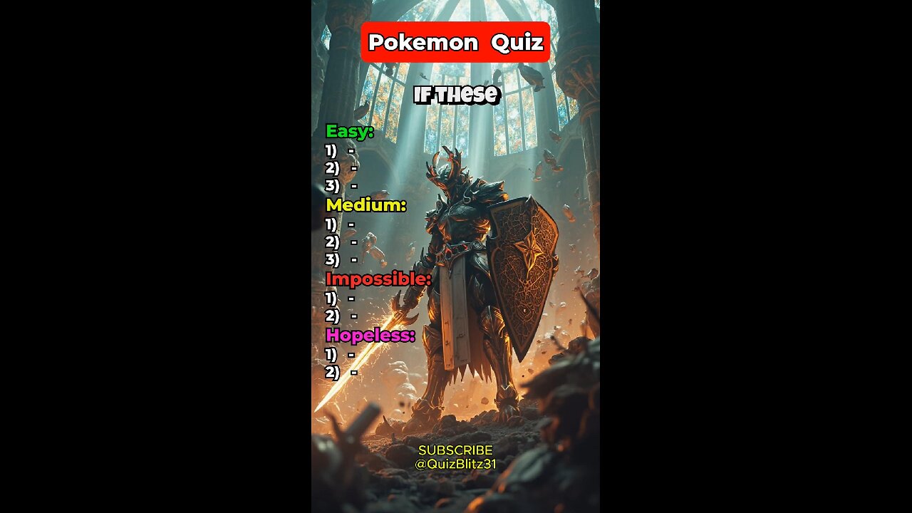 If You Can’t Name These Pokémon, Are You Really a Trainer?