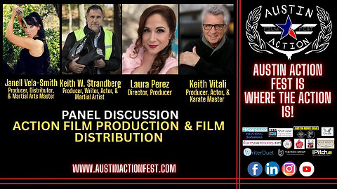 Indie Production, Distribution and a 20k movie: Janell Vela-Smith, Keith Strandberg, Laura Perez and Keith Vitali