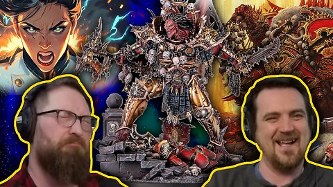 Angron Miniature - Deep Rich Angron Lore - Warhammer Miniatures - Tom and Ben