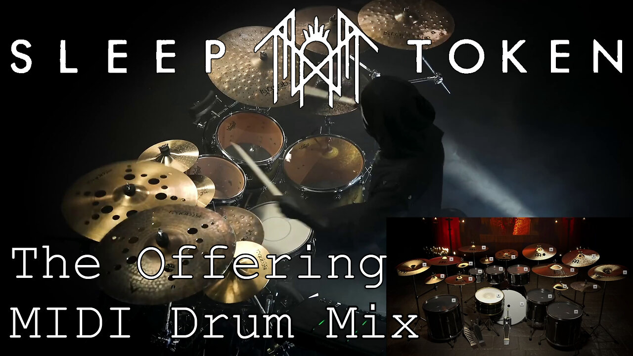 Sleep Token - The Offering [MIDI Drum Mix] | Cubase Template | GGD Invasion