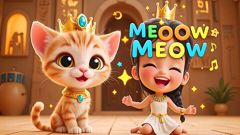 Meow Party! 🐱 Fun Cat Song for Kids | Dance and Sing with Cute Kittens