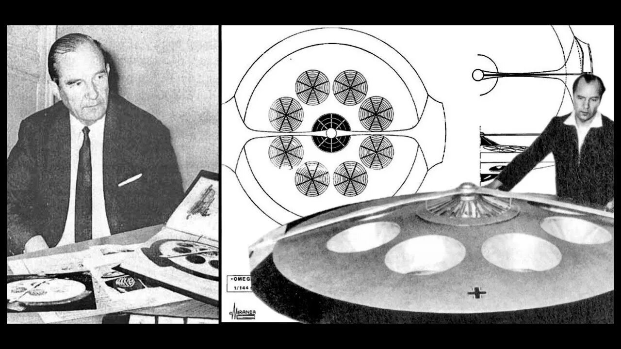Andreas Epp on creating his ‘flying saucer’ and its further development, which started during WWII