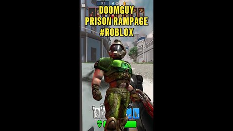 DOOMGUY PRISON RAMPAGE ft.Dark Romeo #roblox #trending #game #gaming #highlights