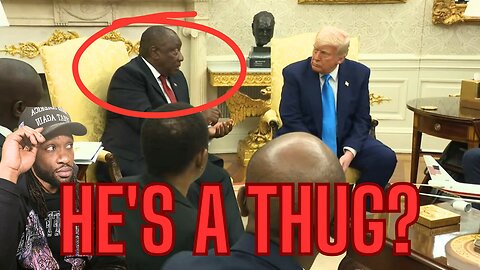 TRUMP MEETS WITH SOUTH AFRICAN PRESIDENT!