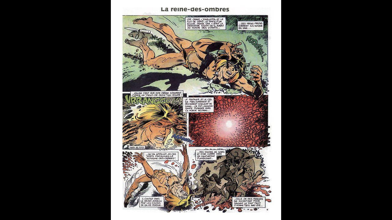 Rahan. Episode 167. By Roger Lecureux. The Queen of Shadows. A Puke(TM) Comic.