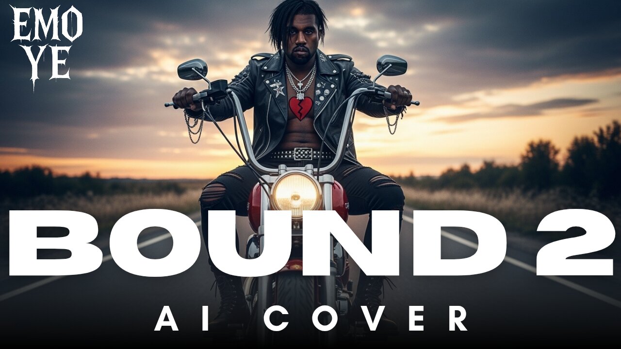 Kanye West - BOUND 2 Emo Cover | AI Gone Motorcycle (Educational)