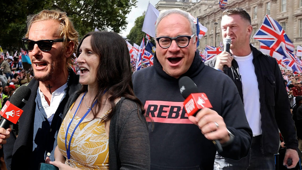 Turning point? Huge crowd comes out for Tommy Robinson's freedom festival