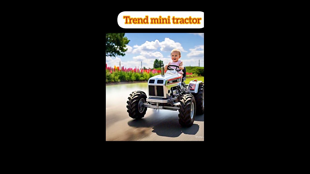 robot mini tractor new model 2025