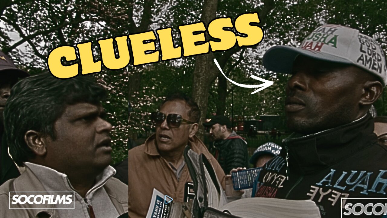 Crazed heretic flops in debate | (Arul) | Speakers' Corner