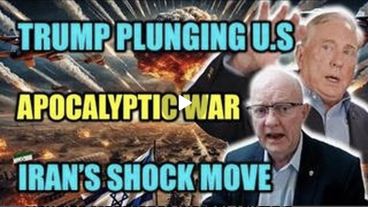 Douglas Macgregor Warns: Trump's Actions Threaten U.S - Iran Apocalyptic War"