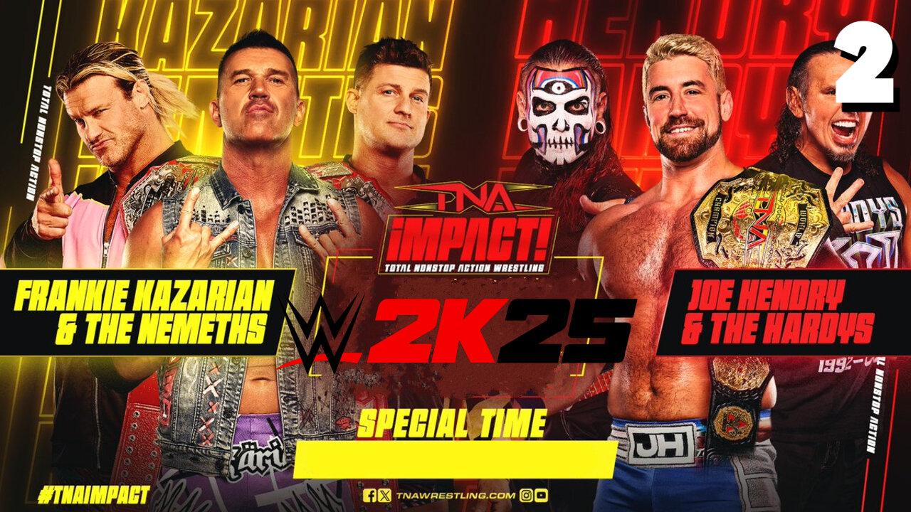 WWE 2K24 TNA Impact May 1st 2025 - Match 2: WHAT a hell of a tag match!