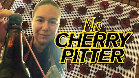Dehydrating Cherries