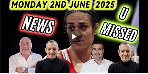DAILY NEWS WITH CHARLIE WARD, PAUL BROOKER & WARREN THORNTON MONDAY 2ND JUNE 2025