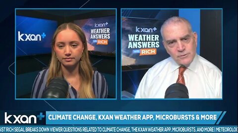 This Sunday on KXANt, Meteorologist Rich Segal answers viewer-submitted questions on topics includin
