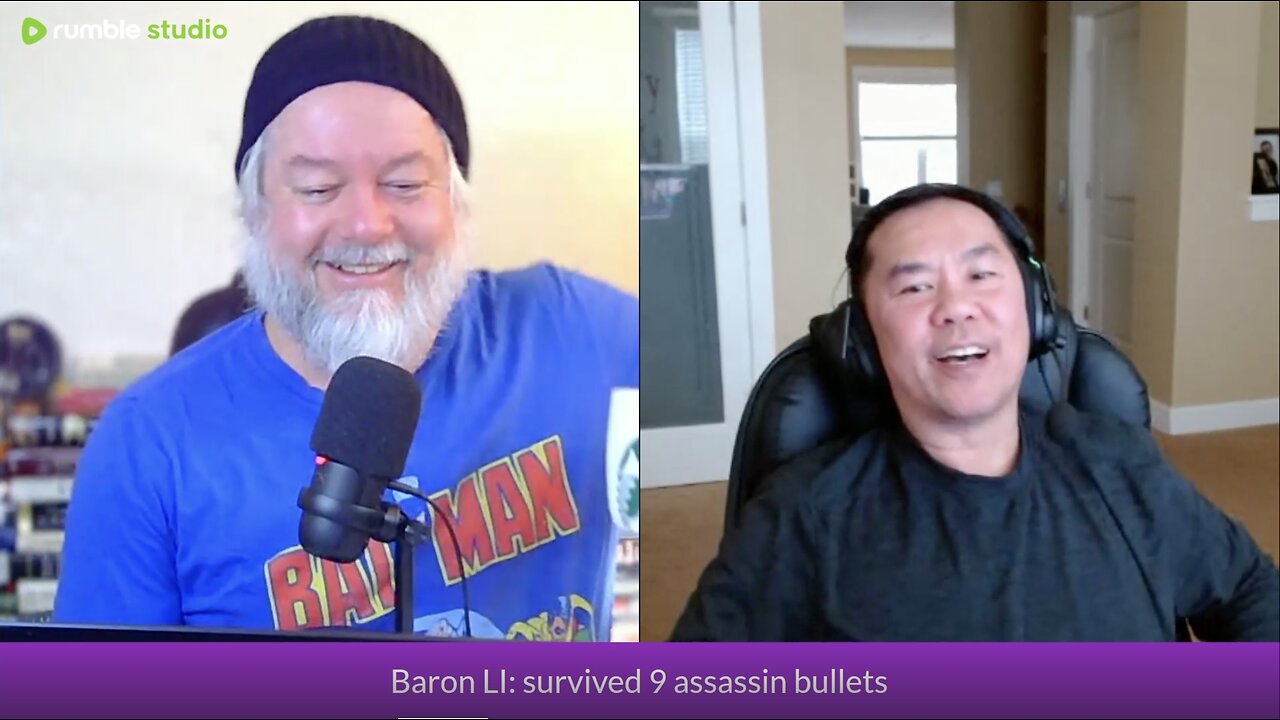 Jason J Daniel Show #147 BARON LI: survived 9 assassin shots, powerful story ‘The Asian 50 Cent’”