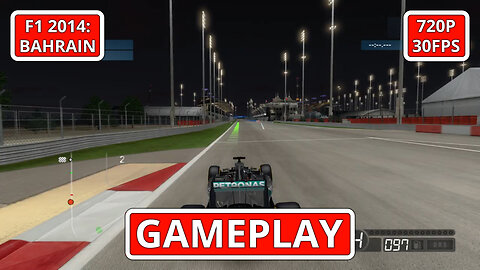 F1 2014: Bahrain: Gameplay - (PC HD) [720p30FPS]