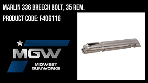 Marlin 336 Breech Bolt, 35 Rem. - F406116
