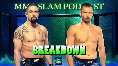 Robert Whittaker Vs Reinier De Ridder Breakdown & Prediction